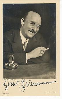 Hans Junkermann † 1943  Film & TV  Autogrammkarte original signiert 