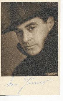 Hans Jaray † 1990  Film & TV  Autogrammkarte original signiert 