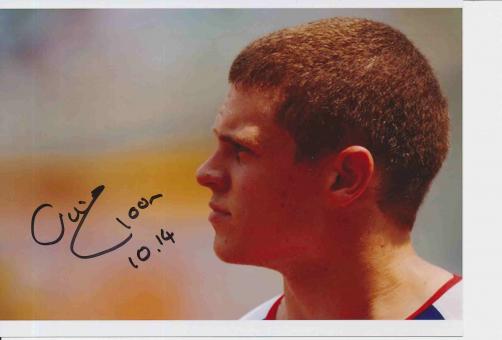 Craig Pickering  Großbritanien  Leichtathletik Autogramm 13x18 cm Foto original signiert 