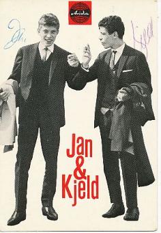 Jan & Kjeld † 2020  Musik  Autogrammkarte original signiert 