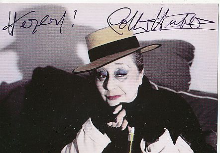 Lotti Huber † 1998  Musik  Autogrammkarte original signiert 