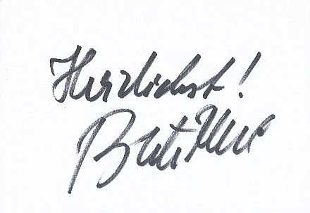 Bata Illic   Musik  Autogramm Karte original signiert 