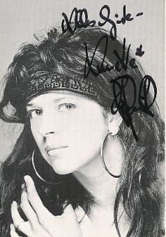 Annette Hopfenmüller  Musik  Autogrammkarte original signiert 