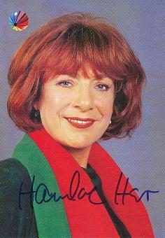 Hannelore Hoger  Die Drei  Sat.1  TV  Autogrammkarte original signiert 