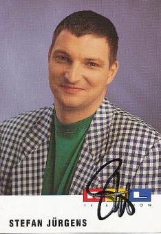 Stefan Jürgens   RTL   TV  Autogrammkarte original signiert 