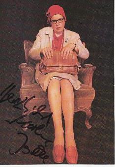 Marlene Jaschke  Kabarett   TV  Autogrammkarte original signiert 