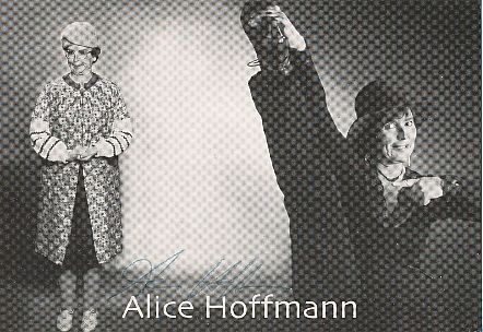 Alice Hoffmann   Kabarett   TV  Autogrammkarte original signiert 