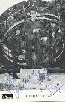 The Rattles   60er  Musik  Autogrammkarte original signiert 