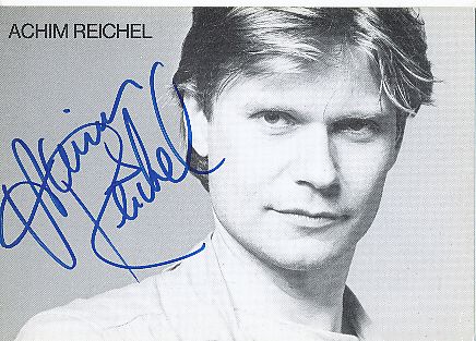 Achim Reichel   Musik  Autogrammkarte original signiert 