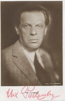 Max Pallenberg † 1934  Film &  TV  Autogrammkarte original signiert 