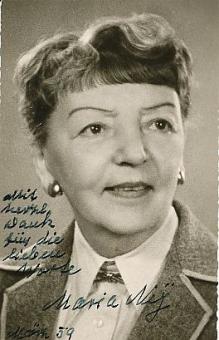 Maria Ney † 1959  Film &  TV  Autogrammkarte original signiert 