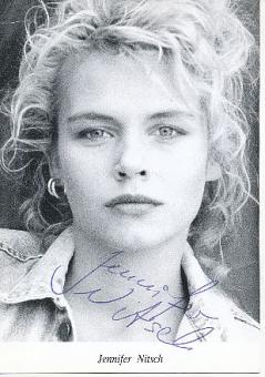 Jennifer Nitsch † 2004  Film &  TV  Autogrammkarte original signiert 