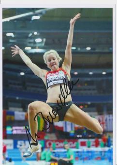 Melanie Bruschke  Deutschland   Leichtathletik Autogramm 13x18 cm Foto original signiert 