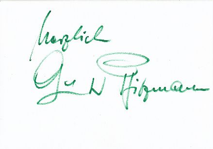Günter Pfitzmann † 2003  Film & TV Autogramm Karte original signiert 