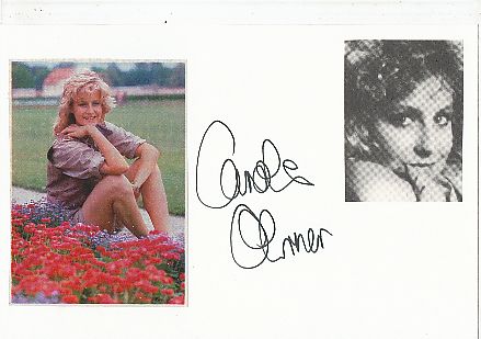 Carolin Ohrner  Film & TV Autogramm Karte original signiert 
