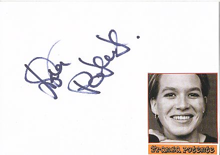 Franka Potente  Film & TV Autogramm Karte original signiert 