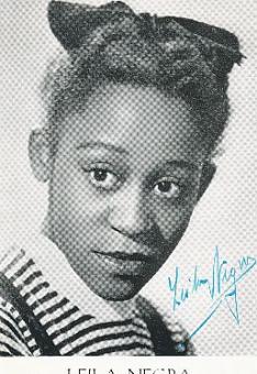 Marie Nejar   Leila Negra  Musik  Autogrammkarte original signiert 