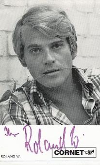 Roland W.  -  Roland Wächtler † 1984  Musik  Autogrammkarte original signiert 