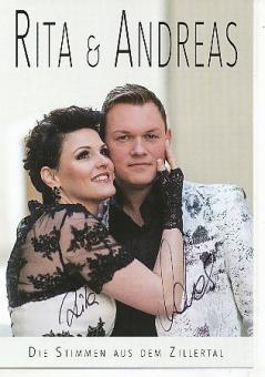 Rita & Andreas   Musik  Autogrammkarte original signiert 