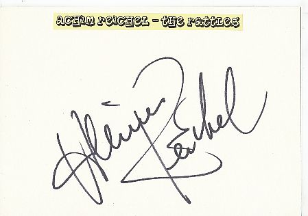 Achim Reichel  Musik & TV  Autogramm Karte original signiert 