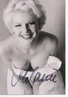 Melanie Müller  Sexy  TV  Autogrammkarte original signiert 