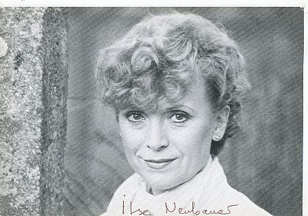 Ilse Neubauer  Film &  TV  Autogrammkarte original signiert 