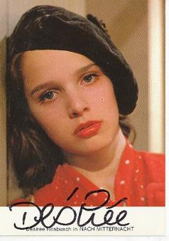 Desiree Nosbusch  Film &  TV  Autogrammkarte original signiert 