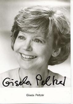 Gisela Peltzer  Film &  TV  Autogrammkarte original signiert 