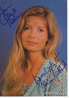 Olivia Pascal  Film &  TV  Autogrammkarte original signiert 
