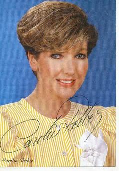 Carolin Reiber  TV  Autogrammkarte original signiert 