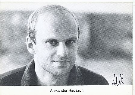 Alexander Radszun  Film &  TV  Autogrammkarte original signiert 
