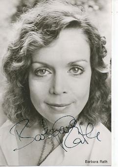 Barbara Rath  Film & TV  Autogrammkarte original signiert 