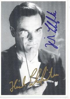 Heinrich Schafmeister  Film & TV  Autogrammkarte original signiert 