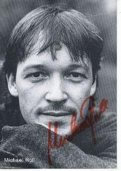 Michael Roll  Film & TV  Autogrammkarte original signiert 