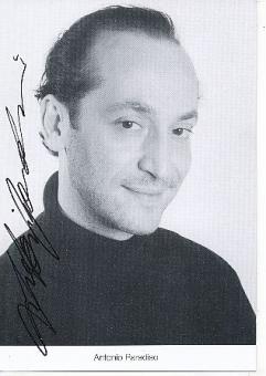 Antonio Paradiso  Lindenstraße  Serien  TV  Autogrammkarte original signiert 
