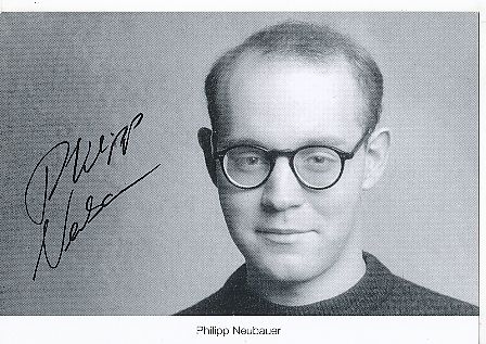 Philipp Neubauer  Lindenstraße  Serien  TV  Autogrammkarte original signiert 