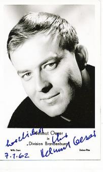 Helmut Oeser  Film & TV  Autogrammkarte original signiert 
