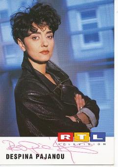 Despina Pajanou   RTL   TV  Sender Autogrammkarte original signiert 