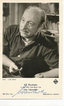 Alf Marholm † 2006  Film &  TV  Autogrammkarte original signiert 