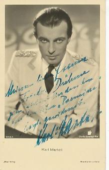 Karl Martell † 1966  Film &  TV  Autogrammkarte original signiert 