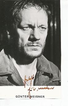Günter Meisner † 1994  Film &  TV  Autogrammkarte original signiert 