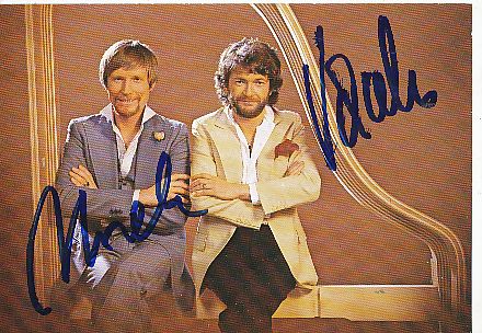 Marek & Vacek † 1986  Musik  Autogrammkarte original signiert 
