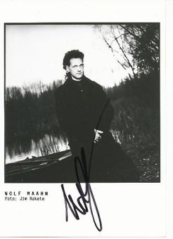 Wolf Maahn  Musik Autogramm Foto  original signiert 