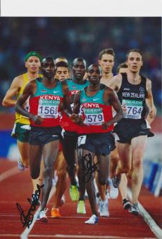 Kiplagat & ?  Kenia  Leichtathletik Autogramm 13x18 cm Foto original signiert 