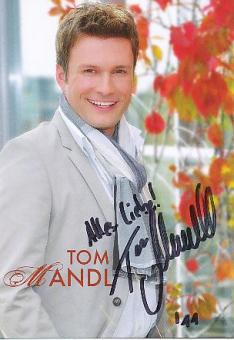 Tom Mandl   Musik  Autogrammkarte original signiert 