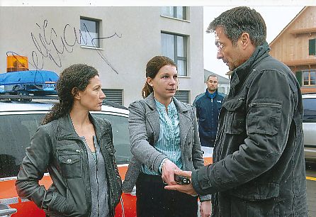 Delia Mayer  Tatort   Film &  TV Autogramm Foto original signiert 