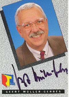 Geert Müller Gerbes   RTL  TV  Autogrammkarte original signiert 