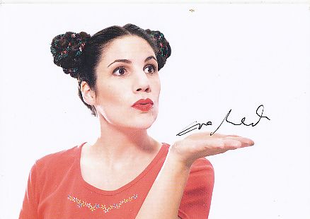 Eva Mende  Film &  TV  Autogrammkarte original signiert 