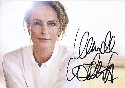 Claudia Michelsen  Film &  TV  Autogrammkarte original signiert 