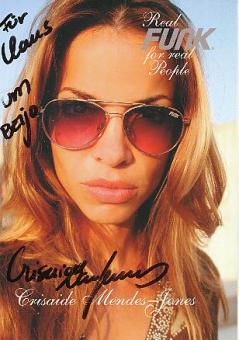 Crisaide Mendes Gomes  Film &  TV  Autogrammkarte original signiert 